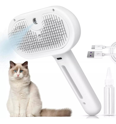 Para Cepillo Vaporizador Gatos Perros Peine Para Mascotas