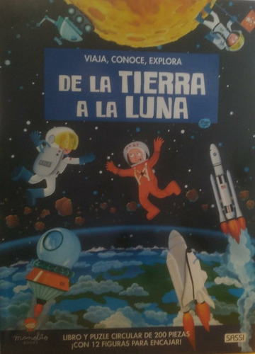 De La Tierra A La Luna - Libro + Puzle - Manolito Books
