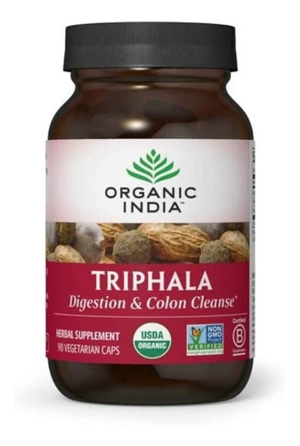 Triphala 90cps Organic India - Unidad a $2499