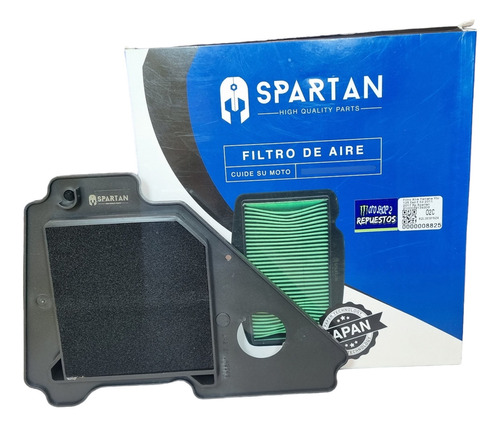 Filtro Aire Yamaha Ybr 125 Esd E Ed 2011-2017 Spartan