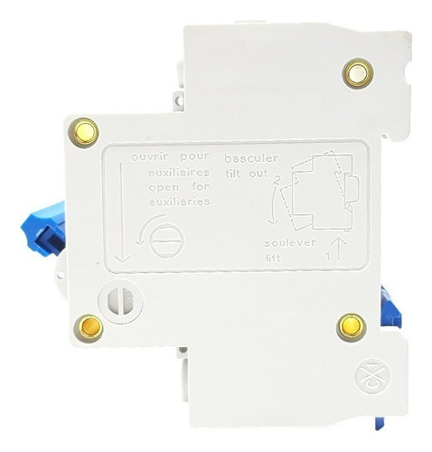 Disjuntor Din Bipolar 16a C 3ka Siemens Iriel 5sj12167mb