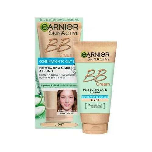 Garnier Skin Naturals - Crema Ligera Bb Todo En 1 Combinada