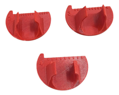 Herramienta De Calibre De Coser 3pcs, Herramienta De Rojo