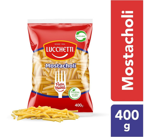 Pasta Mostacholi N°42 Lucchetti 400g