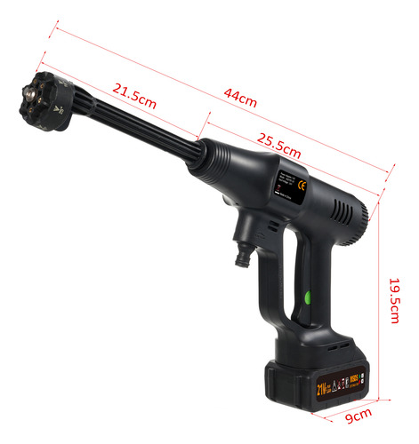Máquina De Limpeza Power Lock Lavadora Portátil