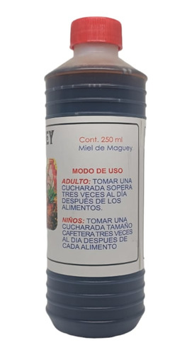 Jarabe Miel De Maguey Artesanal 240ml (2 Piezas)