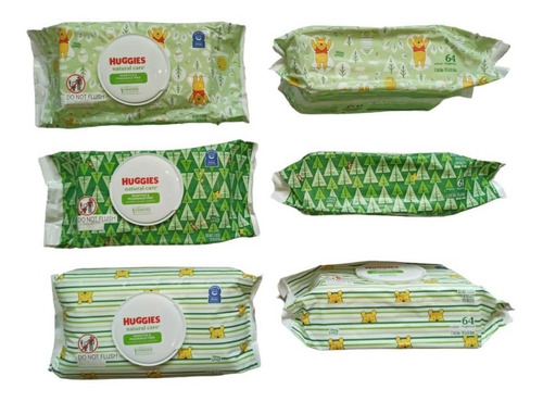 Imagen 3 de 3 de Toallas Húmedas Huggies Natural Care Para Bebés