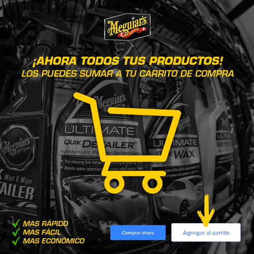 Imagen 8 de 8 de Kit De Descontaminado Meguiars Smooth Surface Clay Kit