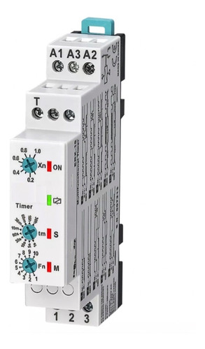 Relé Temporizador Multifunción Control Industrial 24-220vac