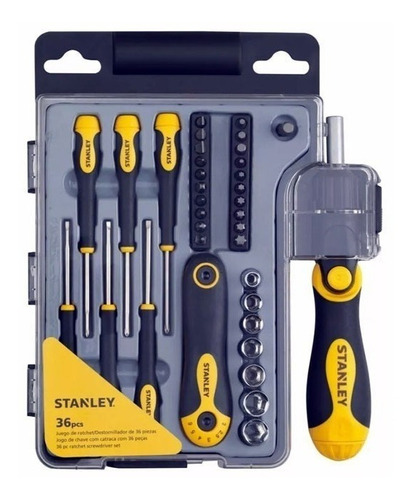 Juego Set Destornilladores Stanley 36 Piezas 73-999