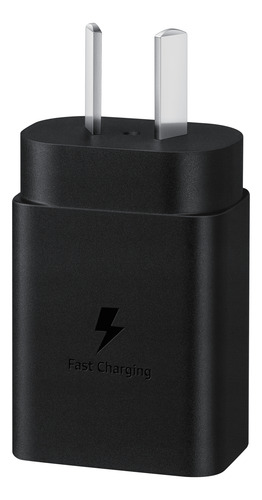 Cargador Samsung Con Cable Usb Pd Tipo C Black 15w 100-240 V