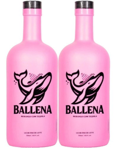 Licor Ballena 750ml (2 Garrafas)