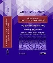 Liber Amicorum - Derecho Privado Actual - Perez Gallardo, Le