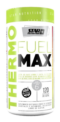 Thermo Fuel 120 Cap Star Nutrition Quemador Grasa Termonégico