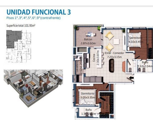 Imagen 9 de 9 de Departamento En Venta En Newen Ii