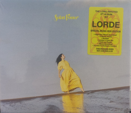 Lorde - Solar Power High-res Download Digipak Obivinilos