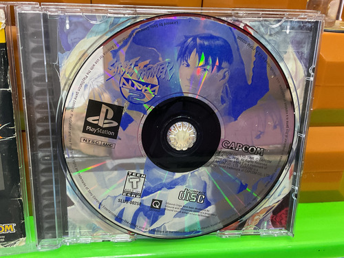 Street Fighter Alpha 2 Ps1 Original Completo *play Again* (Reacondicionado)