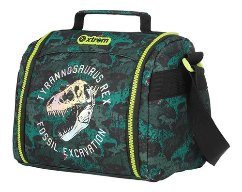 Lunchera Xtrem New Break 102 Dino Rubber Color Verde