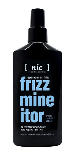 Crema Reparadora Antifrizz Frizzmineitor Nic Vegano N21066