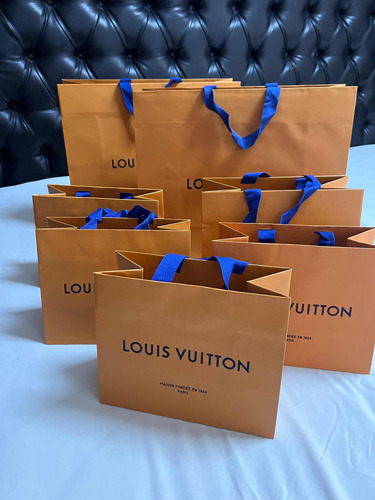 Bolsa Louis Vuitton Original De Papel Kraft