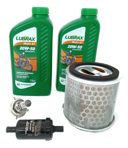 Kit Servi Honda Xre 300 Wega + Lubrax En Msp