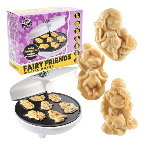 Fairy Mini Wafflera - 7 Diferentes Formas De Hadas