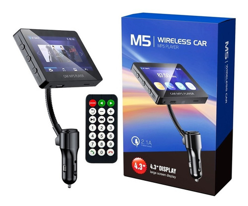 Imagen 3 de 10 de Reproductor Mp5 Bluetooth Auto Estereo Fm Usb Tf D4596bt