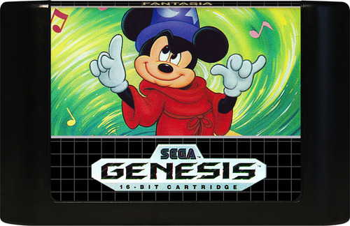 Cartucho Juego Fantasia Sega Genesis 16 Bits
