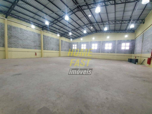 Imagem 10 de 21 de Galpão Para Alugar, 1347 M² Por R$ 22.000,00/mês - Vila Nova Cumbica - Guarulhos/sp - Ga0394