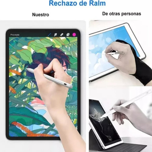 Lápiz Óptico Stylus Pluma Para iPad Android Universal Blanco