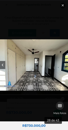 Casa Com 4 Dormitórios,sendo 2 Suítes,1 Com Hidromassagem.