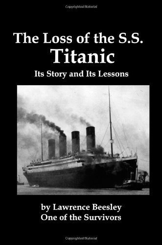 The Loss Of The Ss Titanic; Its Story And Its Lessons : Law