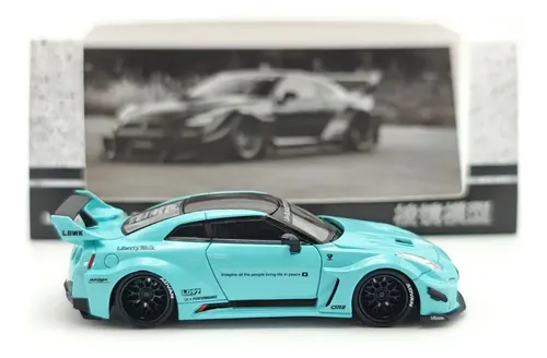 CM 1/64 日産NISSAN GT-R R35 LBWK Prism Model Nissan Gtr R35 Libertywalk Limitada 1:64