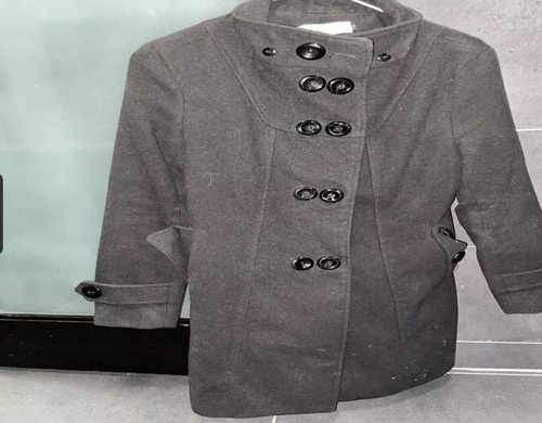 Imagen 2 de 2 de Coat De Lana Abrigo