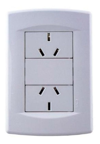 Imagen 3 de 6 de Llave De Luz Armada Sica Línea Life Blanco X10u