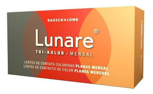 Lunare Lentes Cosméticas Trikolor