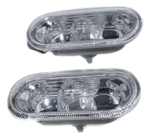 2 Luces Laterales Transparentes For Vw Jetta Golf Mk4 Passa