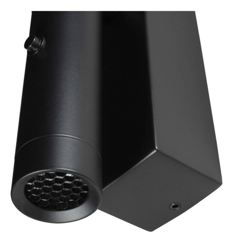 Lámpara Led De Lectura Ip20 3w Illux Ml-4906.nm27 Estructura Negro