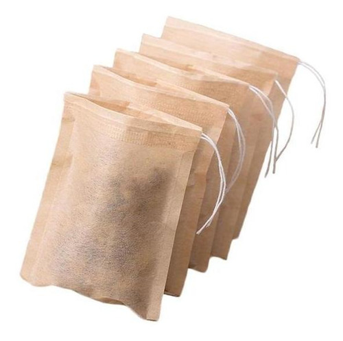 2x100 Piezas De Las Bolsas De De Té Vacías De Las Hierbas