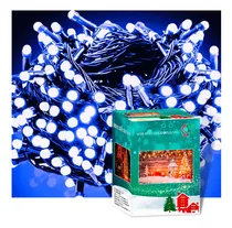 Comprar Luces Led Luces De Navidad Serie Navideña 300 Focos Color Azul 15 Metros 8 Modos De Iluminación Adorno Para Árbol De Navidad Dosyu