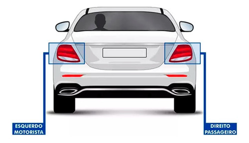 Par Lanterna Audi Q7 10 11 12 13 2014 2015 Canto Com Led