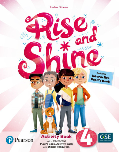 Rise & Shine 4 Activity Book, Busy Book & Interactive Pupilãâ´s Book-activity Book, De Dineen, Helen. Editorial Pearson, Tapa Blanda En Inglés