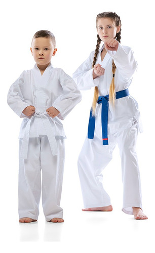 Traje De Karate Infantil Artes Marciales 1.10m Y 1.70