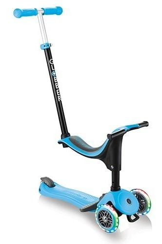 Scooter Todo En Uno Globber Go Up Sporty Plus, Blue