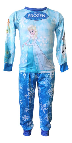 Pijama Infantil Niña Elsa Frozen Princesa