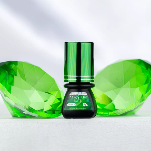 Cola Master Elite Emerald 3ml Para Extensão De Cílios Anvisa
