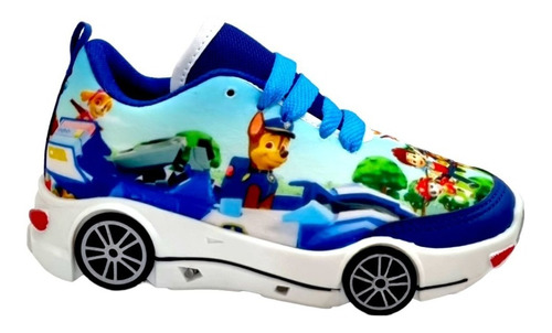 Tenis Para Niño Luz Led Paw Patrol