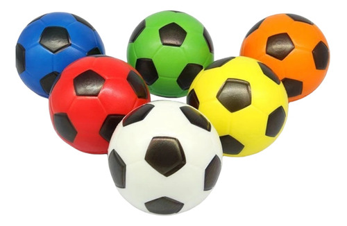 Pelotas De Esponja Pelota Antiestres Balón Fut 12pz