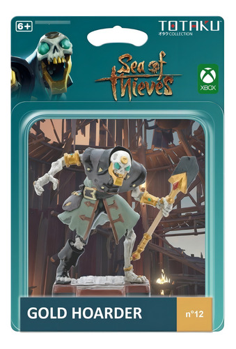 Figura de acción Estátua Totaku Gold Hoarder 12 Sea Of Thieves