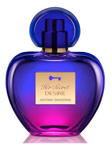 Perfume Mujer Banderas Her Secret Desire Edt 80ml Sin Caja